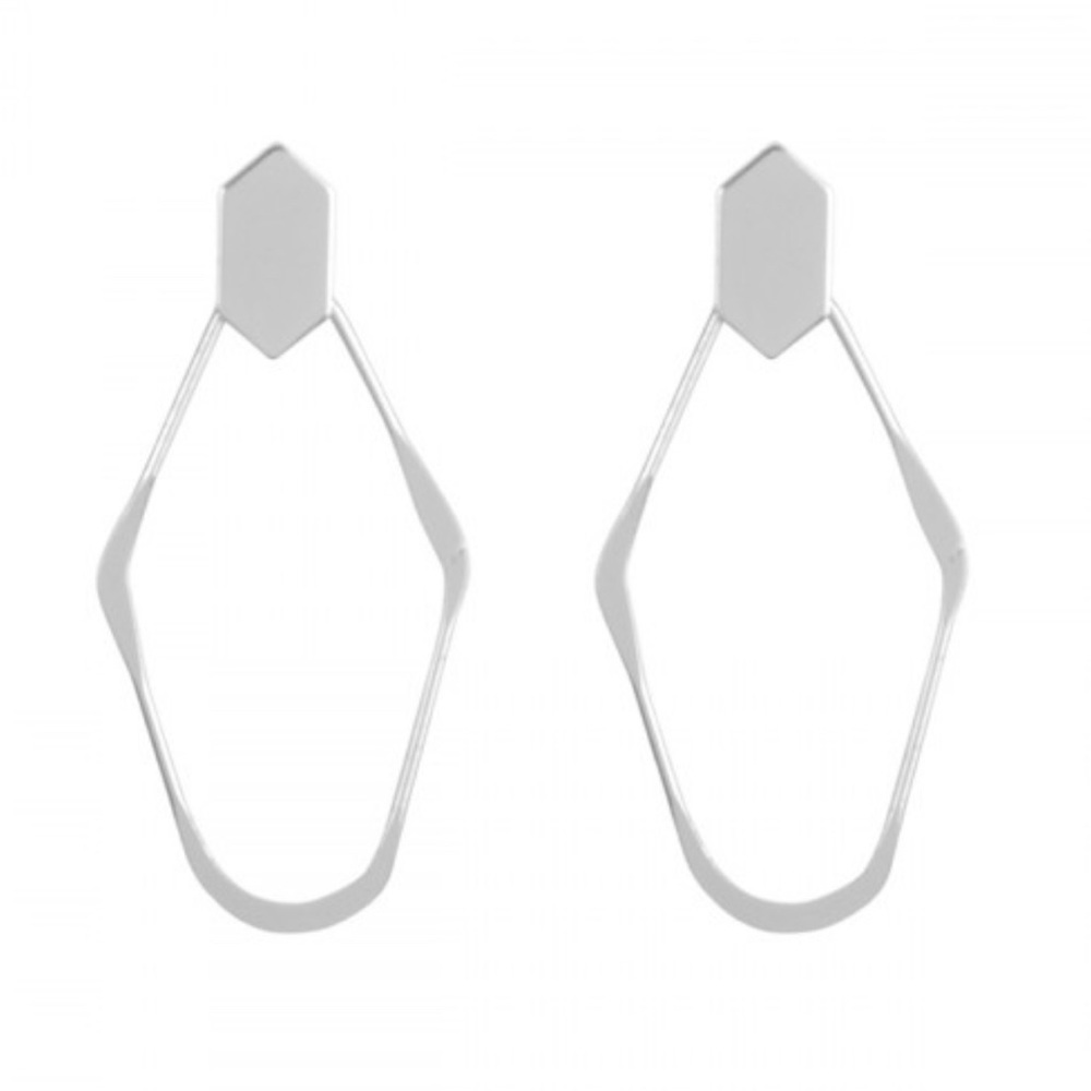 Riah Silver Dangle Earrings